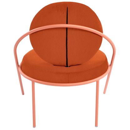 Artikelbild 5 für meet powered by PAPERFLOW Sessel SATURNE rost rosa Kunstleder 70,0 x 73,0 x 88,0 cm, 2 St., Artikelnummer 230819