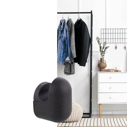 Artikelbild 5 für WAGNER® design yourself Garderobenhaken PILL WH 0401 mit 1 Haken schwarz, 1 St., Artikelnummer 419038