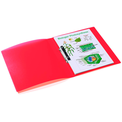 Artikelbild 3 für HERMA Ringbuch 2-Ringe rot 3,5 cm DIN A4, 1 St., Artikelnummer 650378