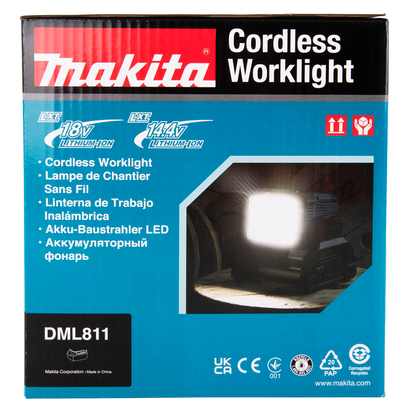 Artikelbild 20 für makita DML811 LED Akku-Baustrahler blau/schwarz, Artikelnummer 459463