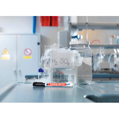 Artikelbild 3 für edding 8014 Labormarker schwarz 1,0 mm, 1 St., Artikelnummer 445662