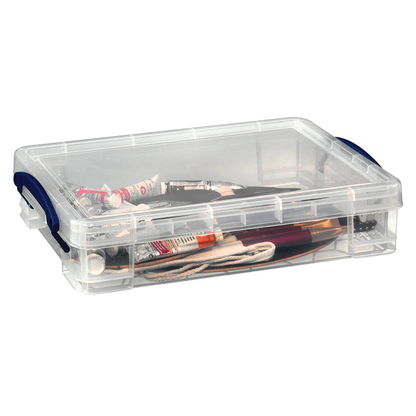Artikelbild für Really Useful Box Aufbewahrungsbox 4,0 l transparent 39,5 x 25,5 x 8,8 cm, 1 St., Artikelnummer 253831