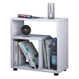 Artikelbild 1 für VCM my home Zeito Nachttisch rechteckig Spanplatte weiß 50,0 x 30,0 x 55,0 cm, 1 St., Artikelnummer 386864