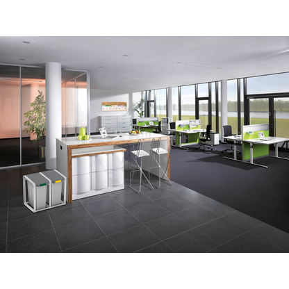 Artikelbild 7 für Hailo ProfiLine Öko XL, Basiseinheit Mülleimer 38,0 l signalgrau, 1 St., Artikelnummer 123141