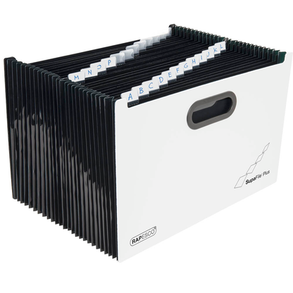 Artikelbild für RAPESCO® Fächermappe Supafile Plus 26 Fächer weiß, 1 St., Artikelnummer 375607