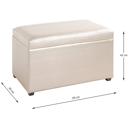 Artikelbild 2 für HAKU Möbel Sitztruhe 23999 gold Holz 65,0 cm, Artikelnummer 738064