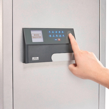 Artikelbild 7 für BURG WÄCHTER Tresor MT 660 E FP Sicherheitsstufe 0 nach EN 1143-1 platingrau 43,0 x 39,0 x 53,0 cm, Artikelnummer 261822