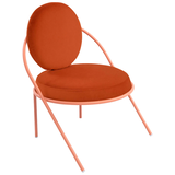 Artikelbild 1 für meet powered by PAPERFLOW Sessel SATURNE rost rosa Kunstleder 70,0 x 73,0 x 88,0 cm, 1 St., Artikelnummer 231508