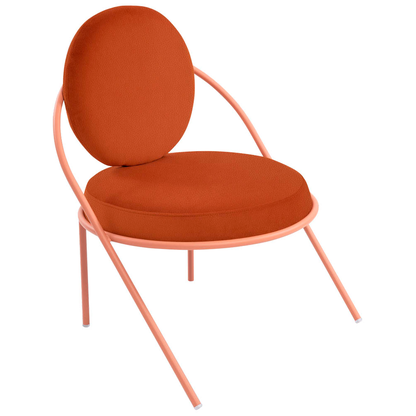 Artikelbild 2 für meet powered by PAPERFLOW Sessel SATURNE rost rosa Kunstleder 70,0 x 73,0 x 88,0 cm, 2 St., Artikelnummer 230819