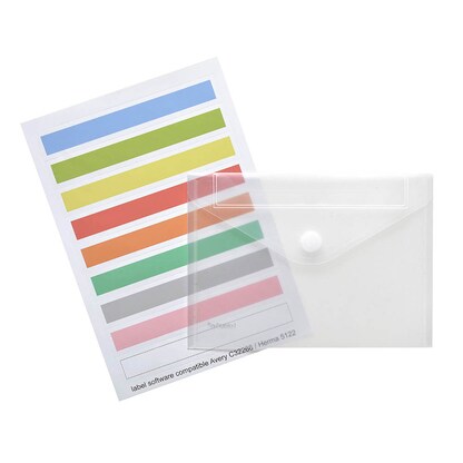 Artikelbild 5 für FolderSys Dokumententaschen Index DIN A5 transparent genarbt 0,20 mm, 10 St., Artikelnummer 449987