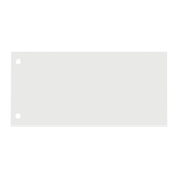 Artikelbild 1 für dots Trennstreifen weiß, 190 g/qm Karton 24,0 x 10,5 cm, 100 St., Artikelnummer 432601