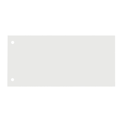 Artikelbild für dots Trennstreifen weiß, 190 g/qm Karton 24,0 x 10,5 cm, 100 St., Artikelnummer 432601