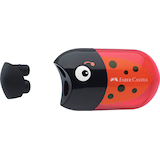 Artikelbild 1 für FABER-CASTELL Dosenspitzer doppelt Käfer rot, Artikelnummer 164246