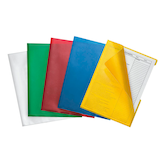 Artikelbild 1 für DURABLE Sichthüllen 2337 DIN A4 farbsortiert genarbt 0,10 mm, 100 St., Artikelnummer 158196