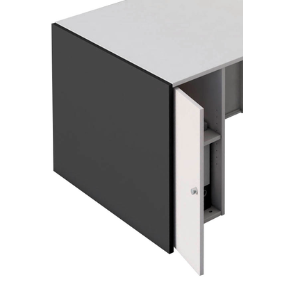 Artikelbild für Kerkmann Unterschrank für Empfangstheke gerade, weiß 30,0 x 60,0 x 73,5 cm, Artikelnummer 690382