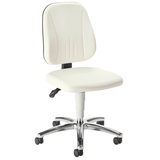 Artikelbild 1 für bimos Arbeitsdrehstuhl weiß Kunstleder, Artikelnummer 176707