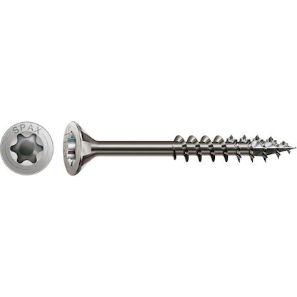 Artikelbild 3 für SPAX® Universalschrauben T30 Senkkopf Edelstahl A2 0197000600803 6 mm x 80 mm, 100 St., Artikelnummer 394829