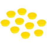 Artikelbild 1 für FRANKEN Haftmagnet Magnete gelb, Kunststoff Ø 3,2 x 0,7 cm, 10 St., Artikelnummer 530752