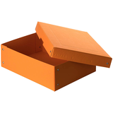 Artikelbild 1 für FALKEN PURE Aufbewahrungsbox 1250 Blatt pastellorange 24,0 x 32,0 x 10,0 cm, 1 St., Artikelnummer 718089