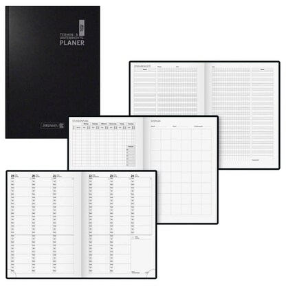 Artikelbild für BRUNNEN Unterrichtsplaner 2026/2027 schwarz, 1 St., Artikelnummer 805107