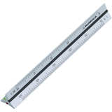 Artikelbild 1 für RUMOLD Dreikantmaßstab 10,0 cm, silber, Artikelnummer 283517