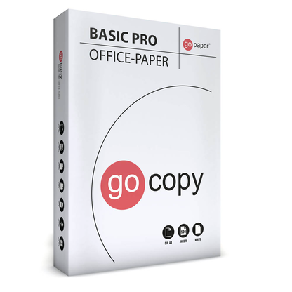Artikelbild 2 für go copy Kopierpapier Basic Pro DIN A4 70 g/qm 500 Blatt, Artikelnummer 918678