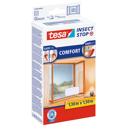 Artikelbild für tesa Fliegengitter Insect Stop Comfort weiß 1,3 x 1,5 m, Artikelnummer 619029