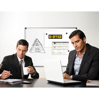 Artikelbild 2 für Bi-Office Whiteboard MAYA 60,0 x 45,0 cm weiß lackierter Stahl, Artikelnummer 609622