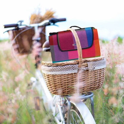 Artikelbild 4 für relaxdays Picknickdecke isoliert mehrfarbig 200,0 x 200,0 cm, 1 St., Artikelnummer 449104