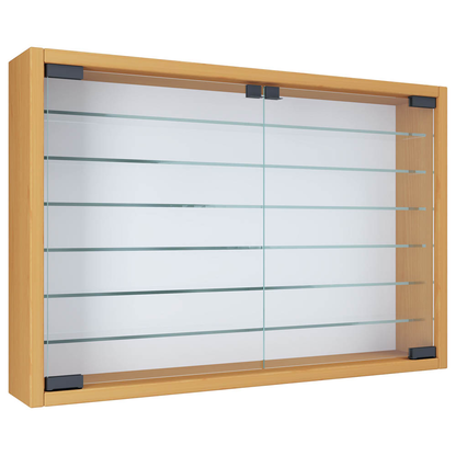 Artikelbild 3 für VCM my home Mandosa XL Hängevitrine buche 6 Fachböden, Artikelnummer 911807