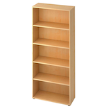 Artikelbild 1 für HAMMERBACHER Aktenregal Inader ahorn 80,0 x 33,0 x 188,0 cm, 1 St., Artikelnummer 844345