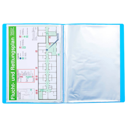 Artikelbild 5 für PAGNA School Sichtbuch DIN A4, 20 Hüllen hellblau, 1 St., Artikelnummer 609239