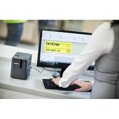 Artikelbild 9 für brother P-touch P950NW Beschriftungsgerät grau, Artikelnummer 347745