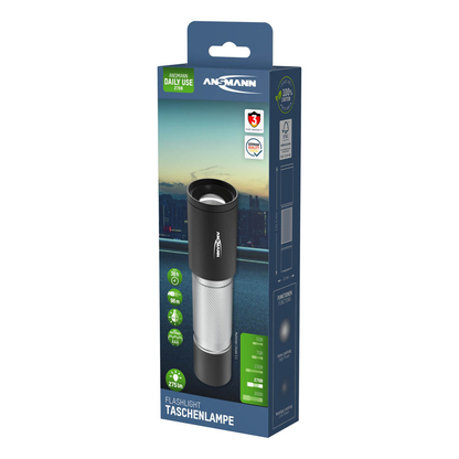 Artikelbild 3 für ANSMANN Daily Use 270B LED Taschenlampe silber, 275 Lumen, 1 St., Artikelnummer 847444