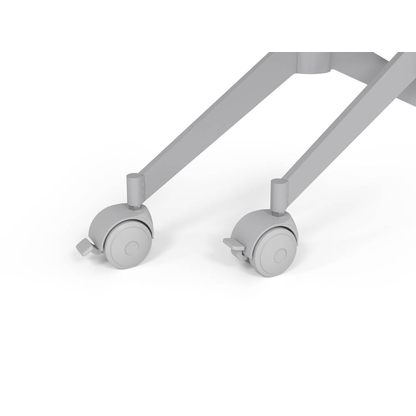 Artikelbild 11 für HAMMERBACHER Mehrzwecktisch KF 16 lichtgrau rechteckig, T-Fuß-Gestell silber, 160,0 x 80,0 x 75,0 cm, Artikelnummer 655410