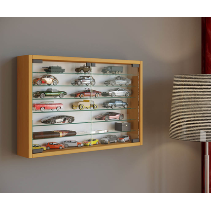 Artikelbild 5 für VCM my home Mandosa XL Hängevitrine buche 6 Fachböden, Artikelnummer 911807