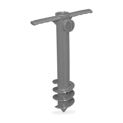 Artikelbild für relaxdays Bodendübel für Sonnenschirm grau, Kunststoff, Artikelnummer 999864