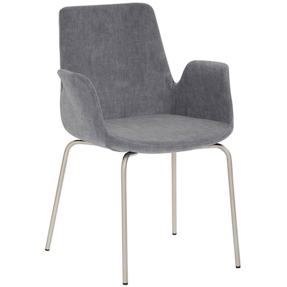 Artikelbild für Mayer Besuchersessel myHELIOS grau chrom Stoff 58,0 x 59,0 x 87,0 cm, 1 St., Artikelnummer 174484