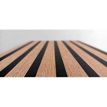 Artikelbild 9 für MÖBELPARTNER Loft Konsolentisch rechteckig Holzwerkstoff weiß, Akustikoptik 103,7 x 32,1 x 16,4 cm, 1 St., Artikelnummer 255156