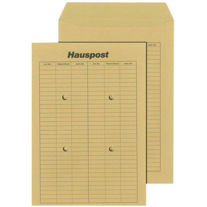 Artikelbild für MAILmedia Hauspostversandtaschen DIN C4 ohne Fenster braun 250 St., Artikelnummer 457077