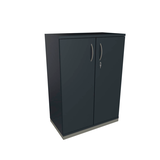 Artikelbild 1 für fm Aktenschrank Sidney, 4260429764723 lavagrau 2 Fachböden 80,0 x 44,2 x 113,3 cm, Artikelnummer 411763
