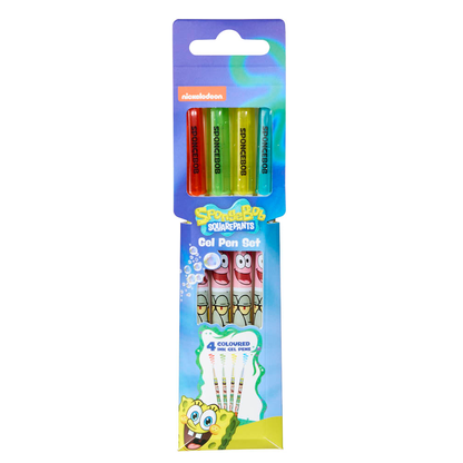 Artikelbild für BlueSky Spongebob Gelschreiber-Set Spongebob, Schreibfarbe: farbsortiert, 4 St., Artikelnummer 416358