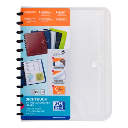 Artikelbild 2 für OXFORD Ringmappe manageME! transparent, 1 St., Artikelnummer 351346