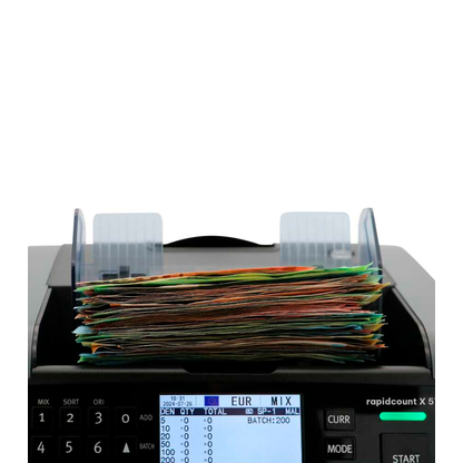 Artikelbild 6 für ratiotec Banknotenzähler rapidcount X 575, 1 St., Artikelnummer 794147