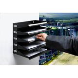 Artikelbild 1 für DURABLE Sortierstation schwarz mit 5 Fächern, Artikelnummer 102215