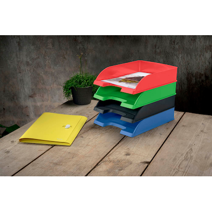 Artikelbild 6 für LEITZ Briefablage Recycle 5227 schwarz DIN A4, 1 St., Artikelnummer 433213