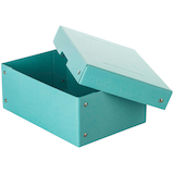 Artikelbild 1 für FALKEN PURE Aufbewahrungsbox 1250 Blatt pastellblau 18,0 x 25,0 x 10,0 cm, 1 St., Artikelnummer 718237