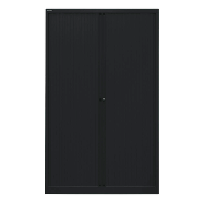 Artikelbild 4 für BISLEY Rollladenschrank schwarz 4 Fachböden 120,0 x 43,0 x 198,0 cm, Artikelnummer 924258