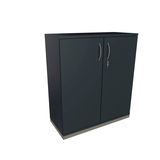 Artikelbild 1 für fm Aktenschrank Sidney, 4290429764693 lavagrau 2 Fachböden 100,0 x 44,2 x 113,3 cm, Artikelnummer 413102