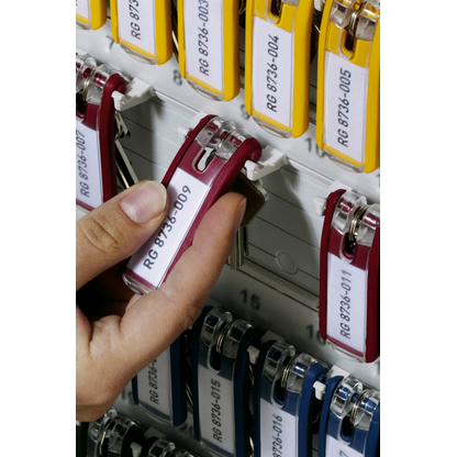 Artikelbild 3 für DURABLE Schlüsselanhänger KEY CLIP rot, 6 St., Artikelnummer 569558